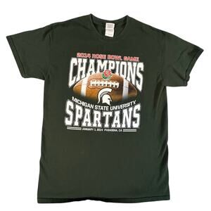 2014 Rose Bowl Champions Michigan State University Spartans‎ Shirt Size M
